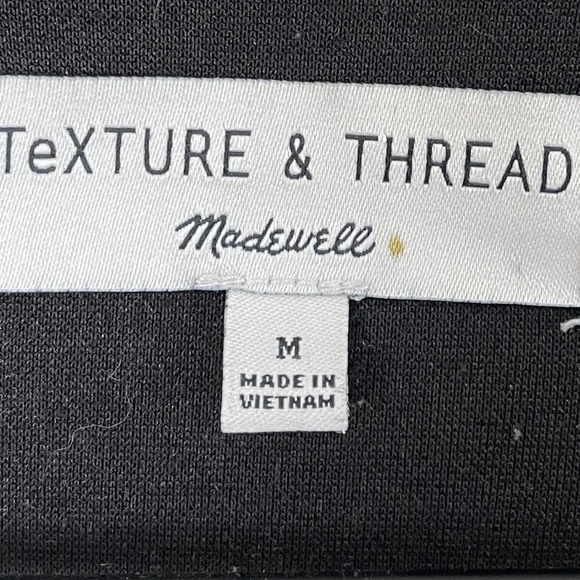 Madewell Texture & Thread Crepe Wrap Top Blouse Size Medium - Picture 6 of 7